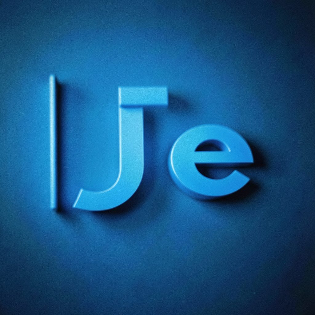 Rounded app icon with cyan and dark blue tones on a deep navy background, sleek minimal mood